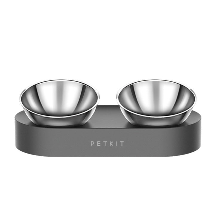 Stainless Steel Pet-Friendly Adjustable Feeding Bowls for Happy, Easy Dining