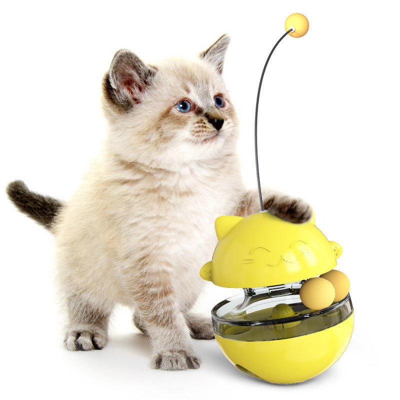 Interactive Cat Treat Dispenser Toy – Fun IQ Training