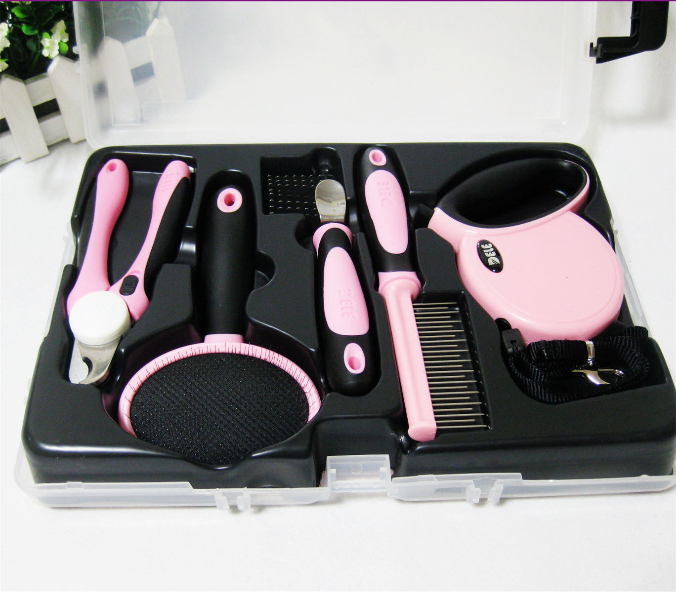 Dog Traction Rope with Grooming Kit – Easy Pet Care