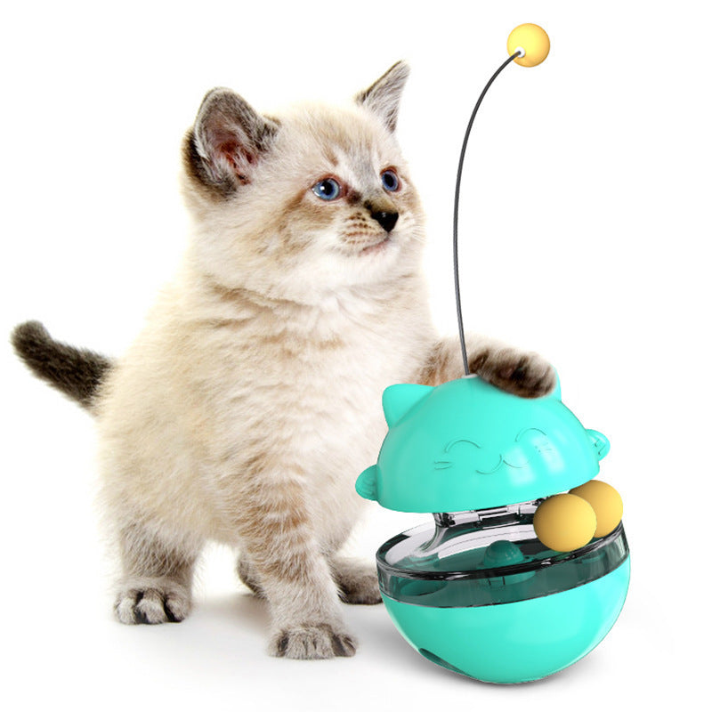 Interactive Cat Treat Dispenser Toy – Fun IQ Training