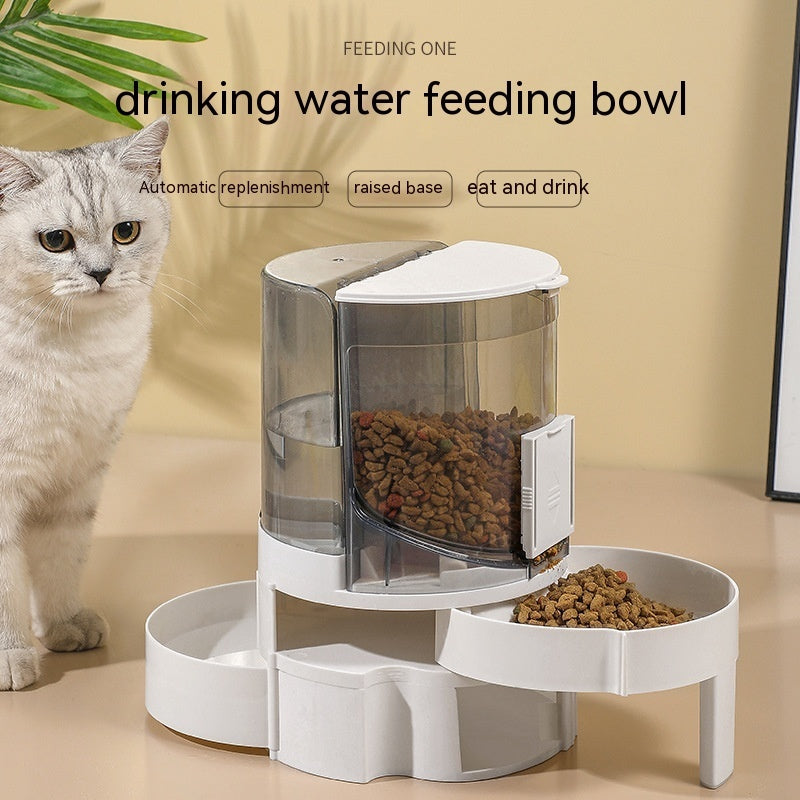 Fresh Water & Food Feeder – Automatic Pet Care Solution