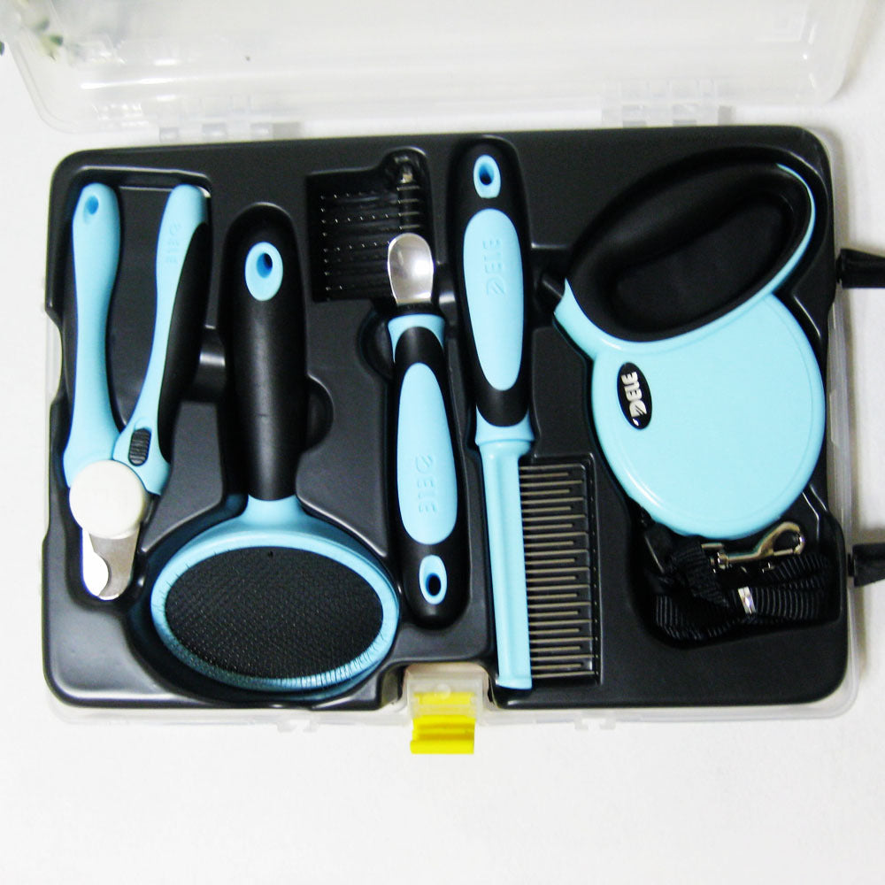 Dog Traction Rope with Grooming Kit – Easy Pet Care